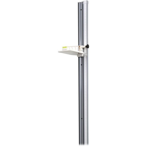 Health-O-Meter Wall-Mounted Height Rod, 55", Gray HHM205HR